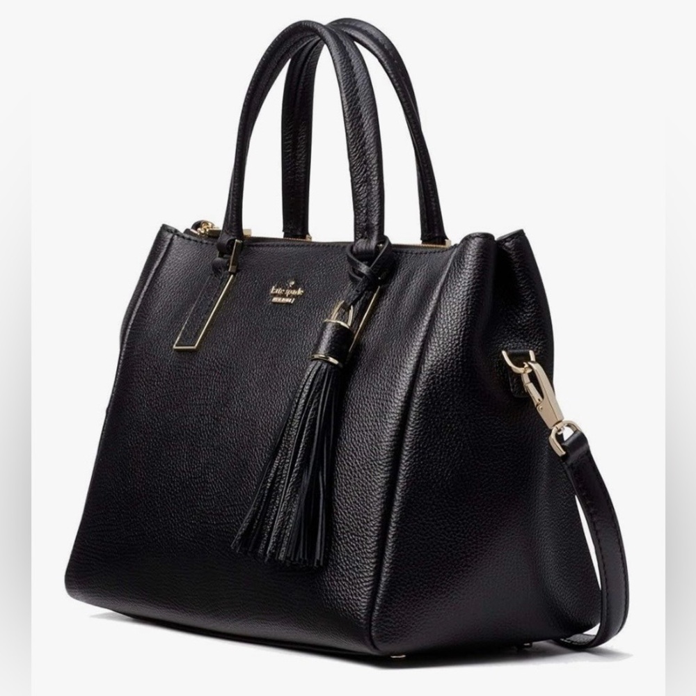 Kate Spade New York kingston drive alena Satchel Pebbled Leather Large - Picture 2 of 15